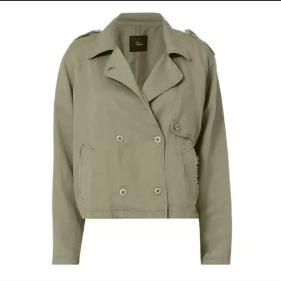Rails Barclay Utility Jacket in Sage Green - Picture 1 of 7